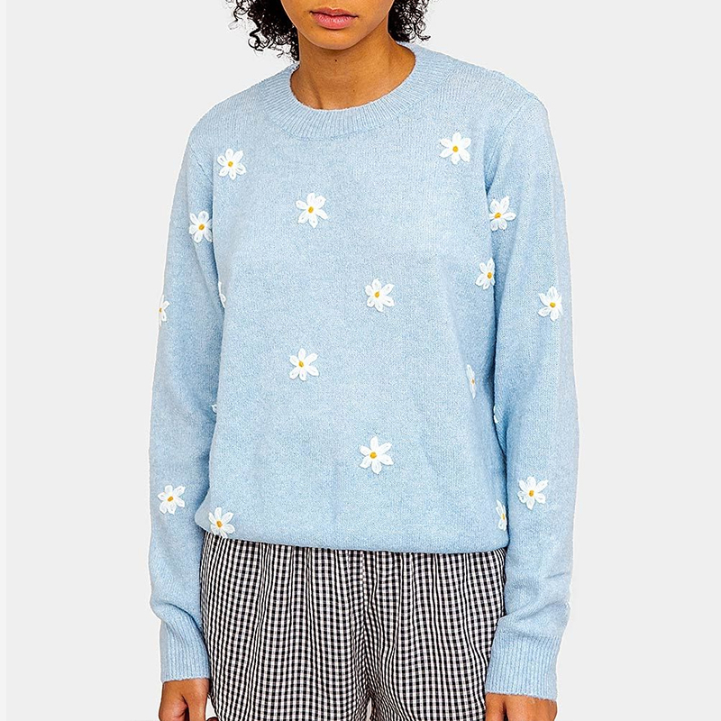 hongfeng offers unique custom embroidered sweater style.